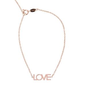 Rose gold tone bracelet